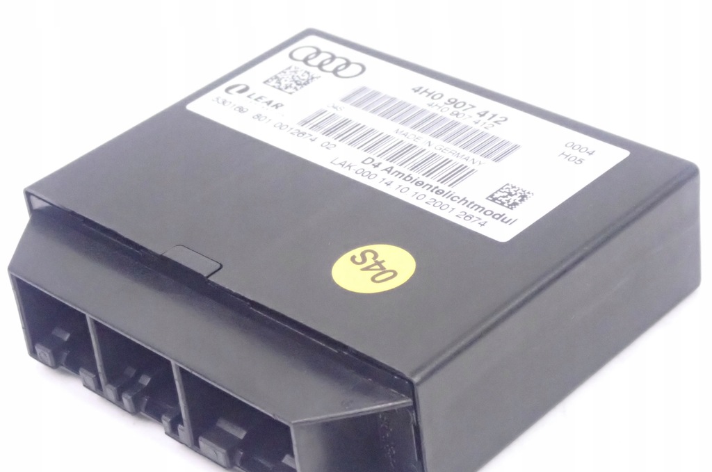 4H0907412 Ελεγκτής COMFORT MODULE AUDI A8 D4 4H Product image