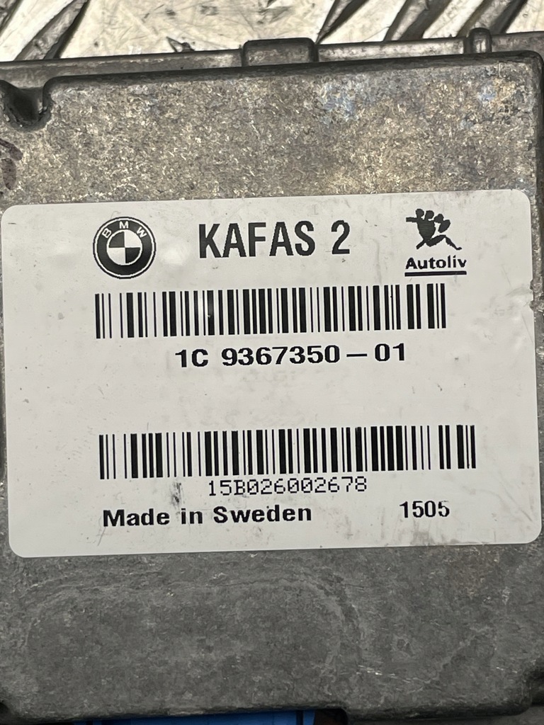 BMW F20 F21 KAFAS MODULE CAMERA 9367350 Product image