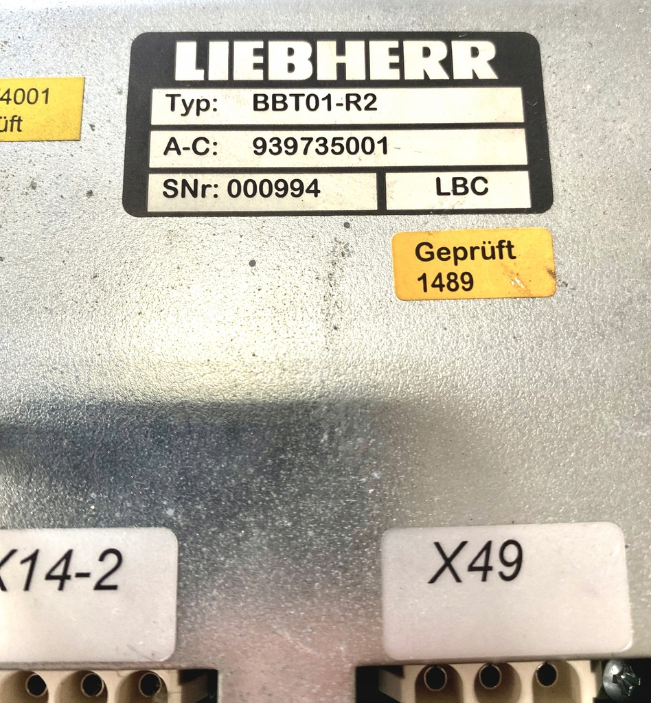 Πληκτρολόγιο LIEBHERR BBT01-R2 939735001 Product image