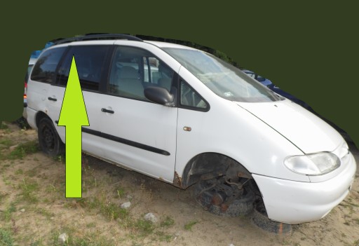 ΠΙΣΩ ΠΟΡΤΑ ΠΑΡΑΘΥΡΟ ΔΕΞΙΟ FORD GALAXY MK1 95-