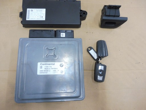 BMW E81 N43 Driver Computer Starter DME CAS3 7595179 9147226