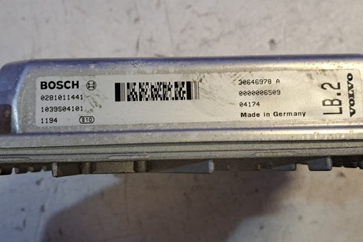 Volvo XC90 και 30646978 2.4L Diesel 120kW 2005 Υπολογιστής κινητήρα