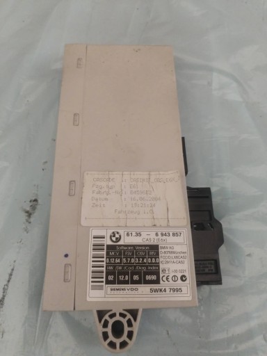 Ελεγκτές BMW 5 E60 E61 2004