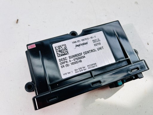 Μονάδα ελεγκτή καπό πορτμπαγκάζ Tesla Model S LIFT 1007512-00-c