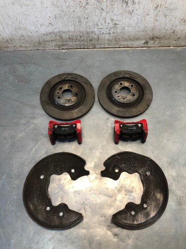 Πίσω φρένα Audi A6 C7 Σφιγκτήρες Brembo Discs 330mm μπλοκ αρχικό σετ