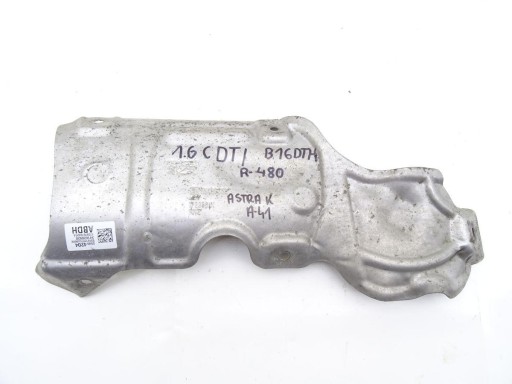 OPEL ASTRA K 15-19 1.6 CDTI DPF CATALYTIC HEAT SHIELD 55488552