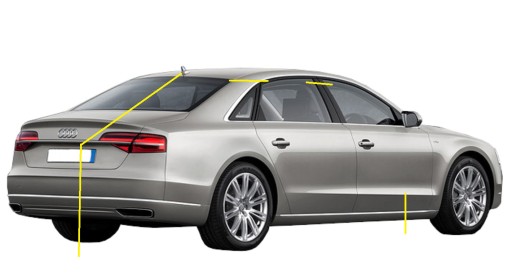 AUDI A8 4H D4 ΜΑΚΡΥ ΠΙΣΩ ΤΕΤΑΡΤΗ ΠΙΣΩ ΔΕΞΙΑ ΜΑΚΡΥ