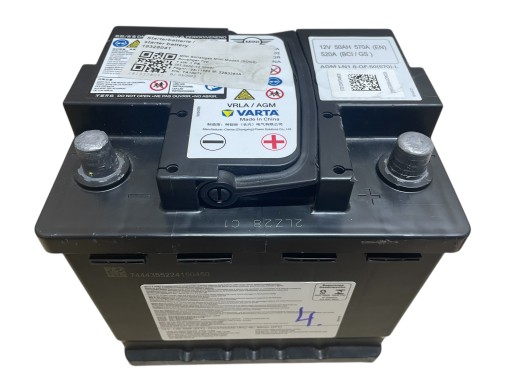 AGM Start-STOP 12V 50AH 570A MINI 2023