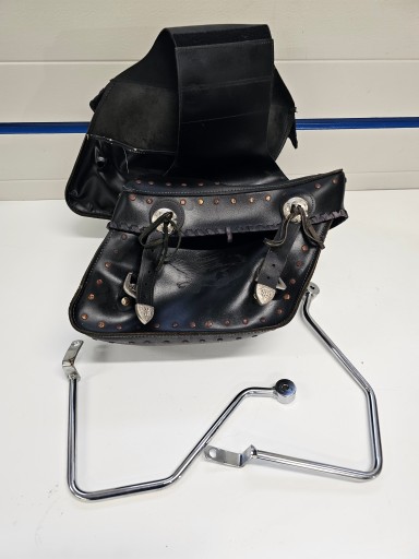Yamaha Virago XV 750 1000 1100 saddlebags σκελετός pannier