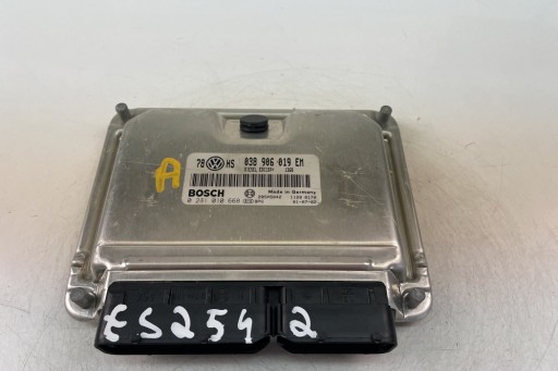ECU VW Passat B5 (3B3) 038906019EM 2001 Έλεγχος κινητήρα