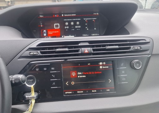 Οθόνη οθόνης Citroen C4 SpaceTourer 1.2 THP 9825029380 100% λειτουργική