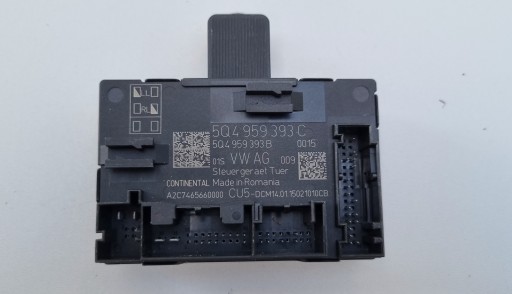 Μονάδα μπροστινής αριστερής πόρτας VW, Audi, Skoda 5Q4959393C