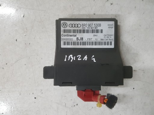 SEAT IBIZA 4 IV 08- GATEWAY MODULE 6R0907530B