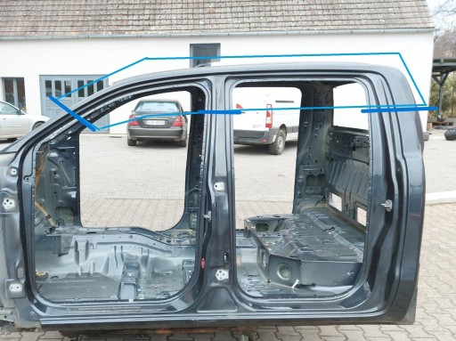 Ford Ranger IV LIFT 2022 κάλυμμα οροφής πάνελ οροφής γκρι προέλευση Wildtrak