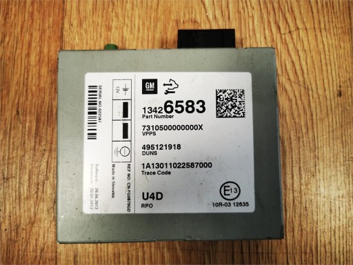 OPEL ZAFIRA C PDC MODULE 13426583