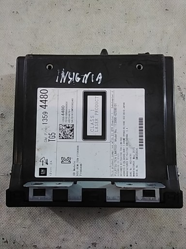 A386 OPEL INSIGNIA NAVIGATION READER 13594480