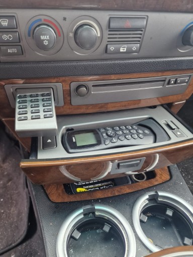 Πλαίσιο πλαισίου +τηλέφωνο ξύλο BMW 7 E65 01-05