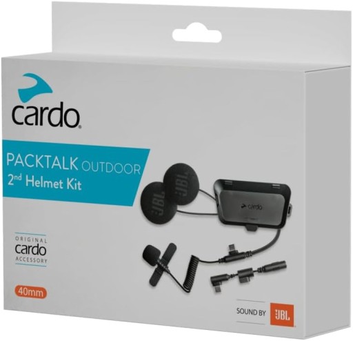 Σετ αξεσουάρ ενδοεπικοινωνίας Cardo Packtalk Outdoor 40mm 11E230