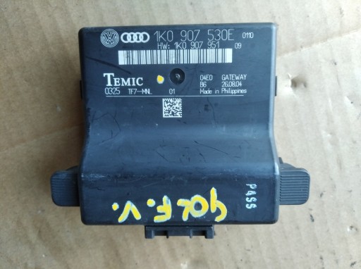 ΜΟΝΑΔΑ ΕΛΕΓΧΟΥ GATEWAY VW GOLF SEAT SKODA 1K0907530E