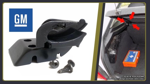 Μεντεσέ Opel Astra G 2 II, βάση ραφιού, ράφι πορτμπαγκάζ, ΑΡΙΣΤΕΡΑ