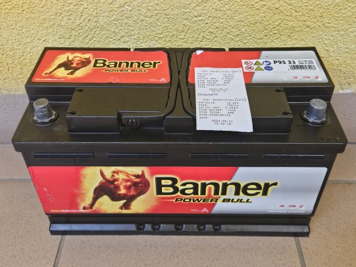 Μπαταρία Banner Power Bull 95Ah 780A - 83%