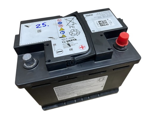 AGM Start-Stop 12V 60AH 660AH BMW 2021R Μπαταρία