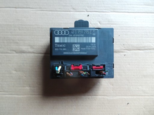 Μονάδα αριστερής πίσω πόρτας Audi A6 C6 4F0959795E