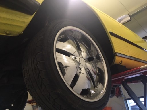 Ζάντες αλουμινίου χρωμίου 18", σετ 5x135 / 5x112
