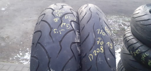 ΣΕΤ ελαστικό DUNLOP SPORTMAX HARLEY D. 180/55ZR18 + 120/70ZR19 D207 D208