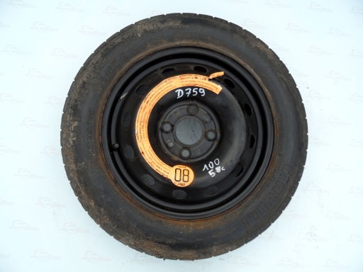 ALFA ROMEO FIAT LANCIA εφεδρικός τροχός 135/80/14 80P 4x98