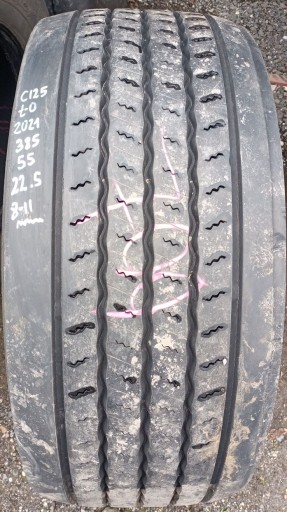 385/55R22.5 (C125) TRUCKSTAR TH STEER 3. 11mm