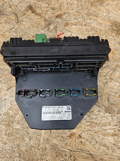 MERCEDES E W212 CONTROL MODULE SAM FUSE BOX A2129006012