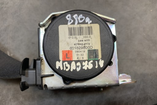 Μπροστινή ζώνη ασφαλείας Αριστερά BMW 5 (E60) 601629800 2.5L Βενζίνη 130kW