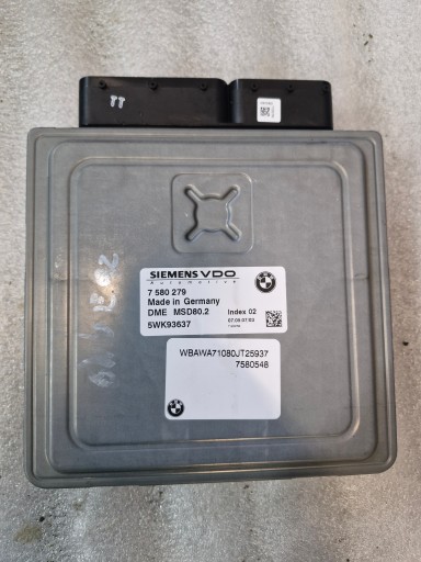 BMW OE 7580279 Υπολογιστής κινητήρα