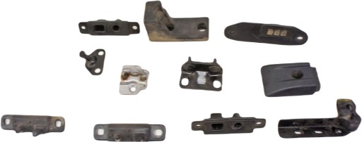 OC147 Ford Transit προσαρμοσμένα στηρίγματα αριστερής πόρτας