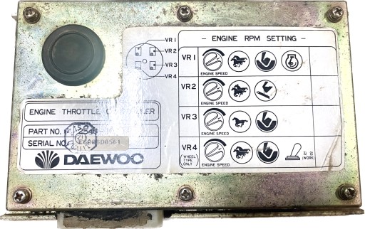 Ελεγκτής εκσκαφέα SOLAR Daewoo Doosan 2543-1020A