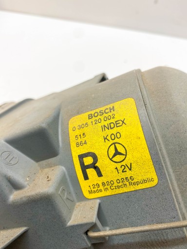 0305120002 MERCEDES-BENZ Φως αλογόνου μπροστά δεξιά