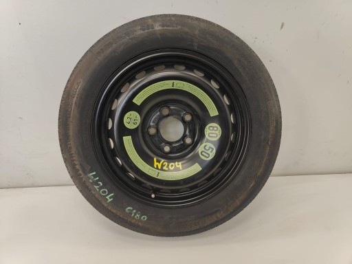 Mercedes W204 125/90 R16 Continental 5x112 Πρόσβαση στον εφεδρικό τροχό