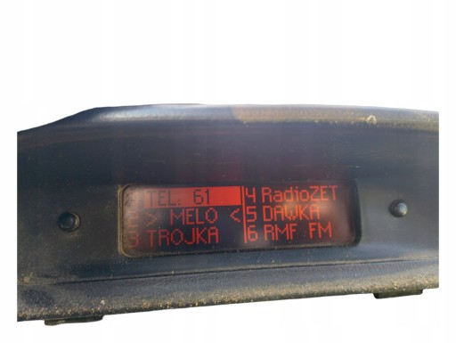 Ραδιοφωνική οθόνη Peugeot 307 9640963777
