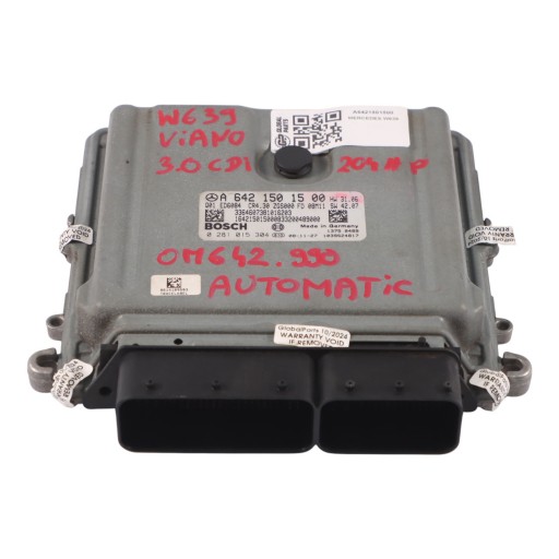 Mercedes W639 3.0CDI OM642.990 ECU A6421501500 Automatic Engine