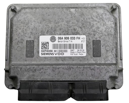 Seat Altea 1.6 06A906033FH 5WP4045602 Προγραμματισμός προγράμματος