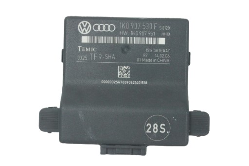 Μονάδα ελεγκτή πύλης Audi VW Skoda Octavia II 1.9 BXE Seat 1k0907530f