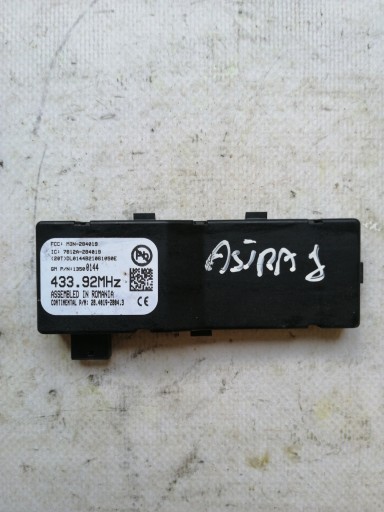 4468 OPEL ASTRA J ΜΟΝΑΔΑ ΚΕΝΤΡΙΚΟΥ ΚΛΕΙΔΩΜΑΤΟΣ 13500144