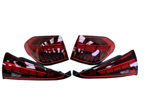 Mercedes C Class Combi 2021-2024 W206 Lable LED LAMPS Original SET