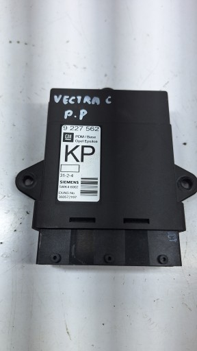 OPEL VECTRA C DOOR MODULE 9227562
