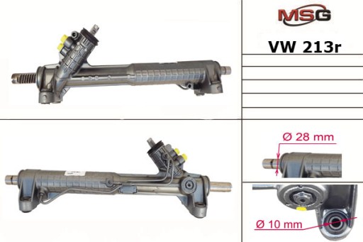 Steering Gear Steering Wheel VW Transporter 1990-2003