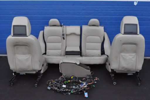 VOLVO XC70 II V70 III KOMPLET FOTELI FOTELE SIEDZENIA WENTYLOWANE Z DVD