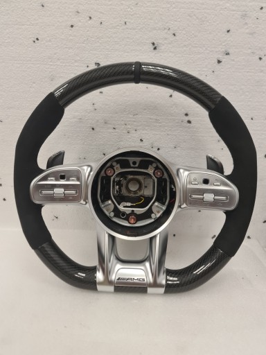 Θερμαινόμενο τιμόνι Carbon Alcantara Mercedes AMG