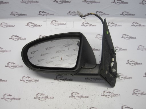 Qashqai i j10 ανελκυστήρα 11r αριστερό καθρέφτη e11026202 7 pin English