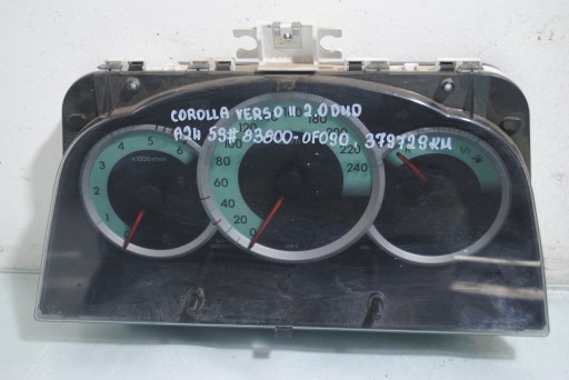 ΚΟΝΤΕΡ TOYOTA COROLLA VERSO II 2.0 D4D MILEAGE 379729KM 83800-0F090